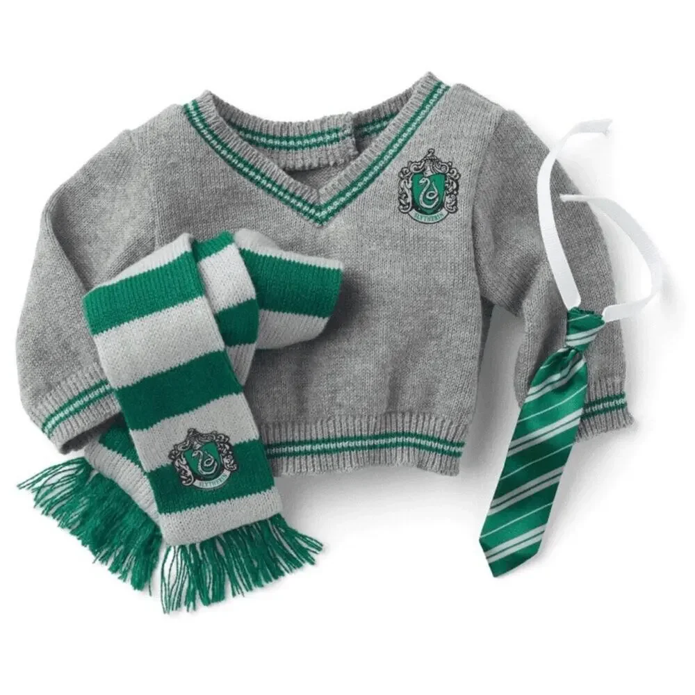 American Girl Hogwarts Harry Potter Slytherin Bundle Quidditch Uniform